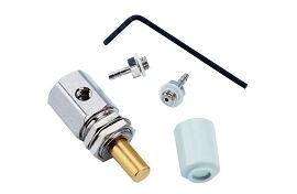7052 - Needle Valve w/Knob, Gray