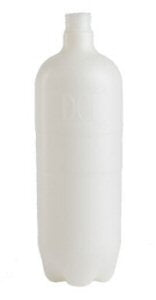 8669 - 1 Liter Plastic Bottle w/Cap & Pick-Up Tube