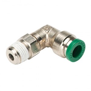 9341 - 1/8 NPT x 1/4 Push In Poly, Elbow